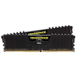 Corsair CMK32GX4M2D3000C16 Vengeance "LPX 32GB (2x16GB) DDR4 3000MHz C16 XMP 2.0" High Performance Desktop Arbeitsspeicher Schwarz