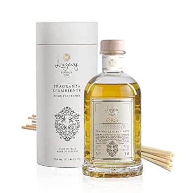 Foto di LOGEVY - Profumatore per Ambienti per Il Benessere della Persona e della Casa - Oro di Firenze (250 ml New 2022)
