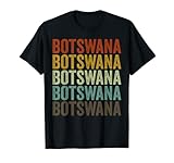 Photo Gallery botswana retro vintage maglietta Photo Gallery botswana retro vintage maglietta