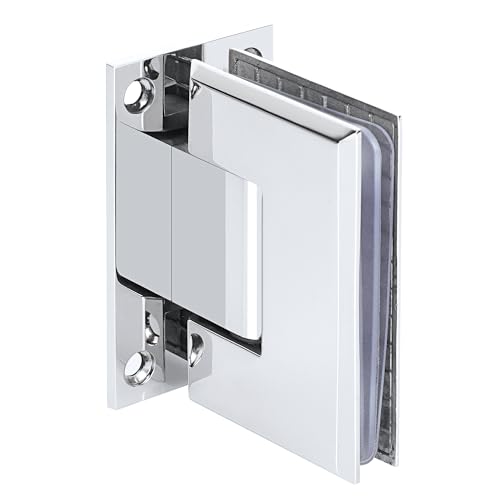 Alise Glass Shower Door Hinge 90 Hinge for Glass Doors Polished Chrome