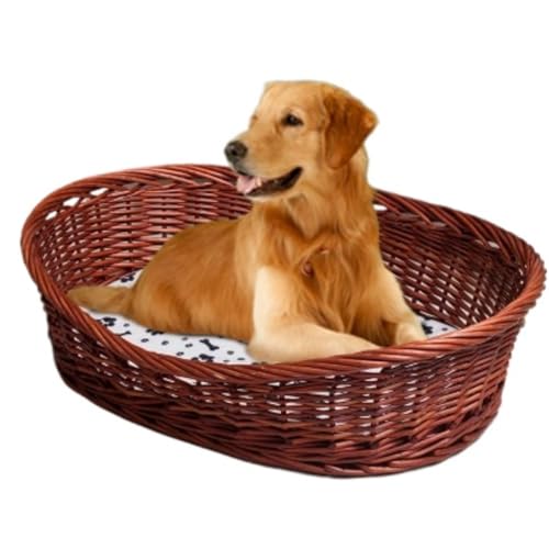 【愛犬の家】 ペット小屋 ラタン 籐 室内用 小型・中型犬 幅62cm 犬小屋 ケージ ラタン ベッド」の人気商品一覧 | 安い商品を通販