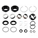 Fork Rebuild Kit with 41mm Forks Fit for Harley, Fork Seal Bushing Kit Compatible with 1990-2015 Dyna Electra Glide Road Softail 0403-0022