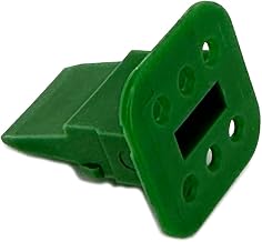 Grasshopper Mower 6 Way Deutsch Wedgelock, 184963, Fits All DT06-6S Plugs Mower, Thermoplastic, Green, Robust Seal with a High Degree of Environmental Protection