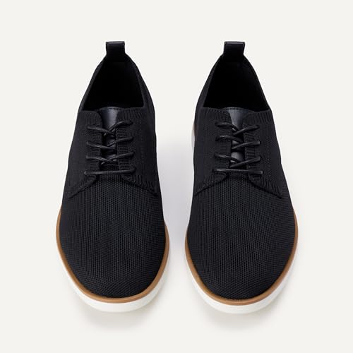 Image of Amazon Essentials Men's Derby Knit Dress Sneakers with Foam Insole