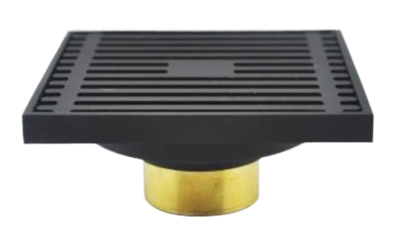 Stainless Steel Drainage Grate, Drain Cover Square Floor Waste Grates Bathroom Shower Drain(Color 4)