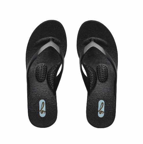Oka-B Women's Kylie Flip Flop with Wedge Heel2