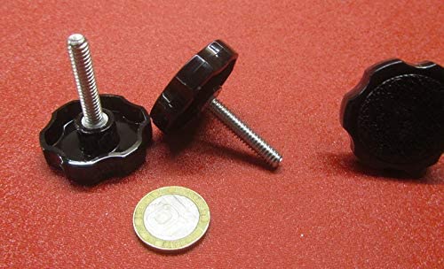 18-8 SS Rosette Head Thumb Screws FT 1/4"-20 x 1.25" Length 10 Pcs