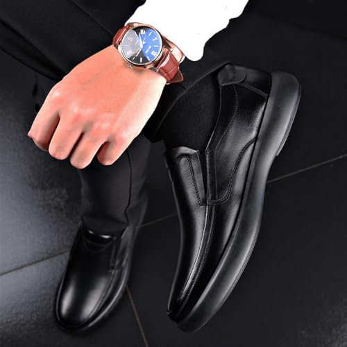 Dress Shoes for Men Men's Genuine Leather Casual Loafers Anti-Slip Rubber Sole Comfortable & Stylish Shoes for Everyday Wear4