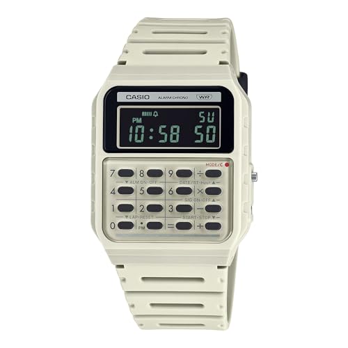 Casio - Reloj analógico de Cuarzo Unisex con Correa en CA-53WB-8BEF, Pulsera