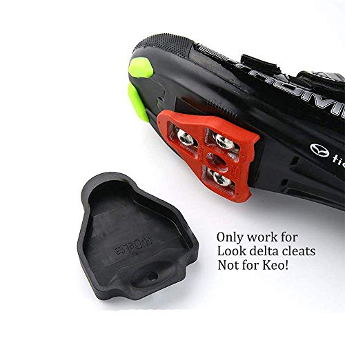 Thinvik Cleat Covers Compatible With Look Delta,Bicycle Shoe Clipless Protector For Look Delta Pedal Cleats Systems(1 Pair) #TOP1