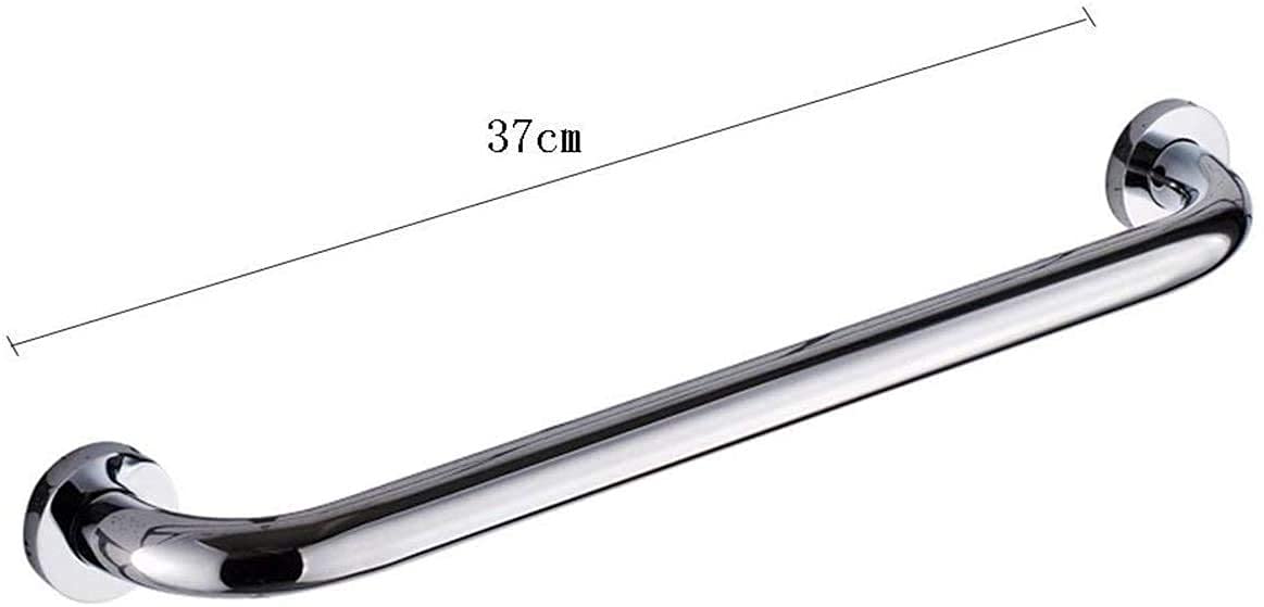 Bezpieczny uchwyt do łazienki antypoślizgowy miedziany 37 cm i 47 cm podłokietnik uchwyt prysznicowy drążek bezpieczeństwa dla osób starszych i niepełnosprawnych Pomoc w łazience