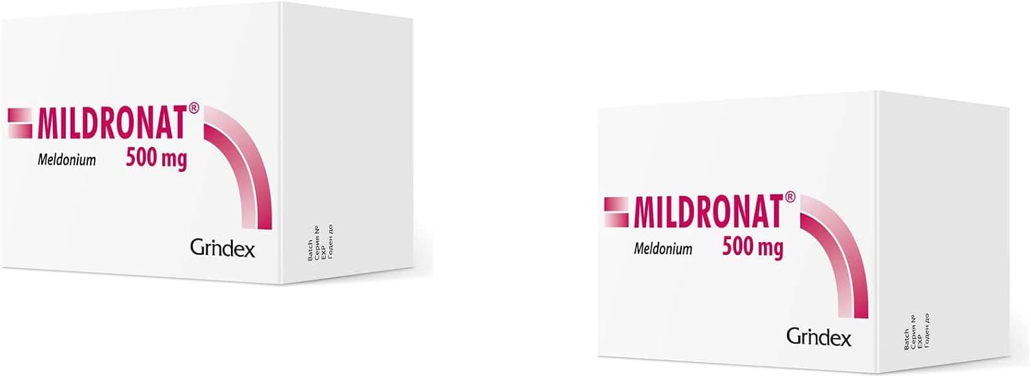 MELDONIUM 500MG | MILDRONAT 180 Capsules, mildronate 2