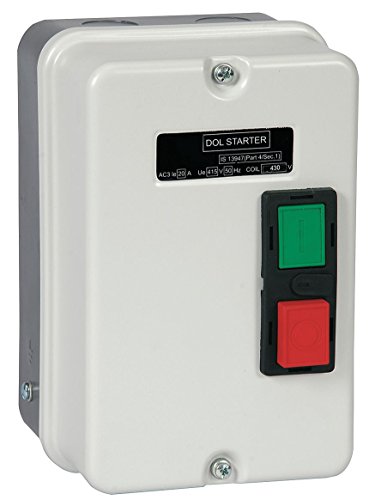 Dayton 6FZJ6 Motor Starter Enclosure, Steel, NEMA 4, 25A