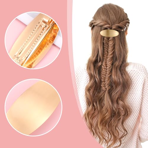 Giantree 606362_1_YUP761PJ 3 Inch Oval Hair Barrette thumb #1