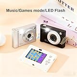 Digital Camera with Dual Screen,Autofocus 4K 48MP Vlogging Cameras for Photography with 32GB Card,Point and Shoot Kids Digital Cameras,16X Zoom,Anti-Shake,Present for Kid Teen Beginner. (Black) - Image 8