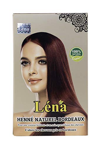 Hennax - Henna - Pulver - Haarfarbe - Burgunder - Auburn - Haarpflege - Glanz - Pflanzenhaarfarbe - 100% natürlich - 100 g Cover