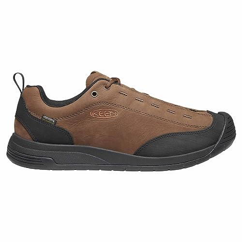 Image of KEEN Men's Jasper 2 Waterproof Leather Climbing Approach Style Sneakers