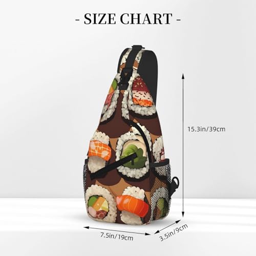 Bolso Sling para Hombre y Mujer para Senderismo y Viaje miniatura 3