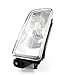 Areyourshop 1 par de luces antiniebla para parachoques delantero, lentes transparentes para...