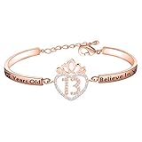 FEELMEM Birthday Gifts Bracelet for Women Girls,12th 13th 16th 18th 30th 40th Crown Queen Birthday...