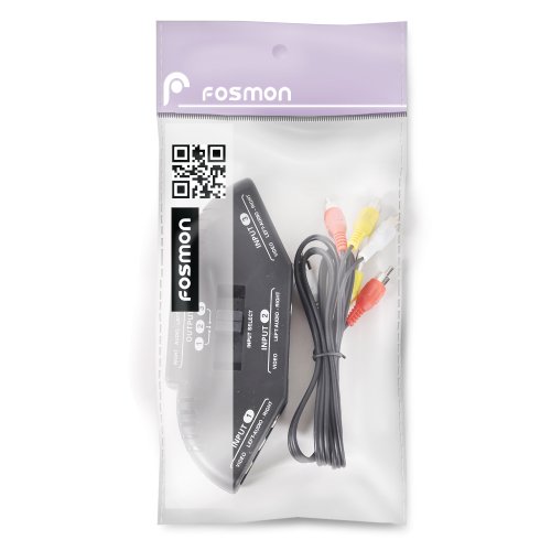 Fosmon RCA Splitter with 3-Way Switch - Image 7