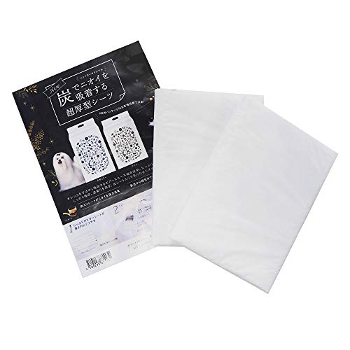 ペットゴー 炭でニオイを吸着する超厚型シーツ レギュラー お試し用2枚入