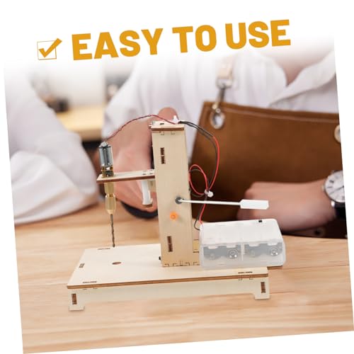 Outil pédagogique éducatif kit perceuse mini de bureau bricolage - 7