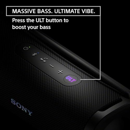 Image of Sony ULT Field 1 Wireless Bluetooth Speaker, 12hrs Playtime, Massive Bass, Hands Free Calling, IP67 Water, Dust & Rustproof, Sound Connect App-White