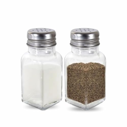 Juego de salero y pimentero, juego de molinillos de sal y pimentero, dispensador de especias, contenedor de condimentos, soporte de sal y pimienta, accesorios para el hogar, cocina, restaurante, mesa
