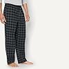 Amazon Essentials Herren Atmungsaktive Flanell-Pyjamahose (Erhältlich In Groß Und Schwer), Grau Schwarz Buffalokaros, S #3
