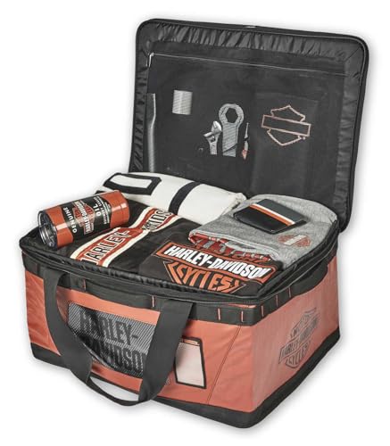 Harley-Davidson Nomad 22 inch Small Gear Collapsible Duffel Bag - Orange3