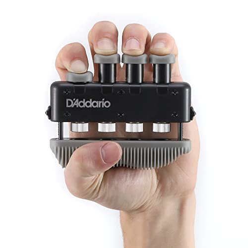 D'Addario Varigrip+ Premium Hand Grip Strength Trainer for Guitar Players with Customizable Height & Tension - Image 4
