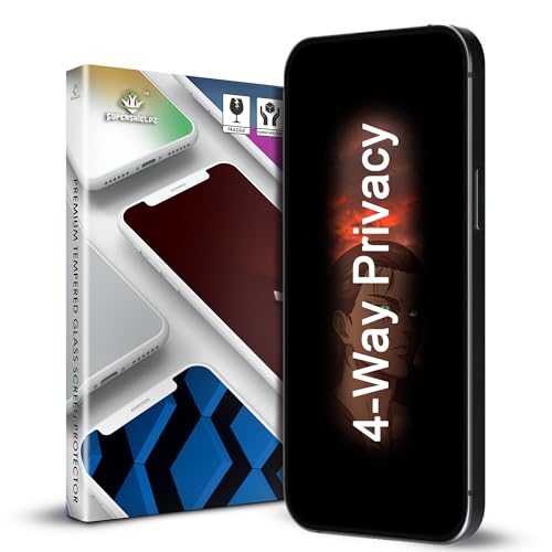 Image of Supershieldz NeoGuard True 360 Privacy Tempered Glass Screen Protector Guard for iPhone 15 Pro Max, 9H Hardness, Anti-Static, Case-Friendly, Easy Installation Kit - 1 Pack