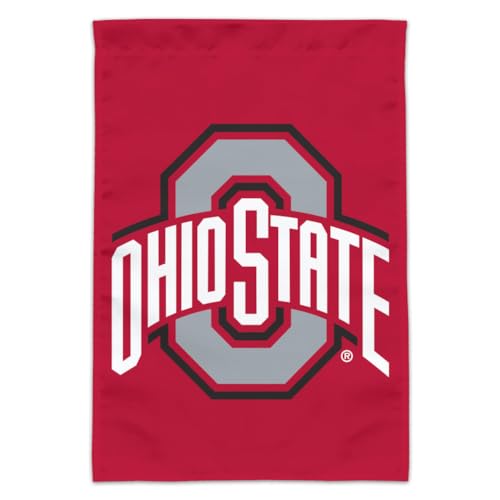 The Ohio State University Primary Logo Garden Yard Flag (Pole Not Included)