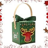 Solution d'emballage polyvalente : impressionnez votre famille et vos amis avec boîtes d'emballage polyvalentes qui offrent un espace intérieur spacieux, parfait pour emballer des bonbons, des biscuits, des bougies et d'autres petits cadeaux. Son design unique convient à la décoration des cadeaux de Noël, permettant à votre cadeau de se démarquer dans la foule.