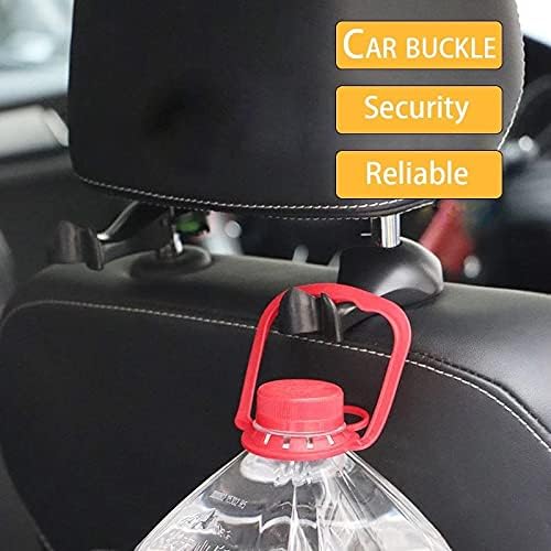 General Car Seat Headrest Hanging Bag Hook Load-Bearing 20kg Handbag Purse Fabric Storage Rack Clip Auto Parts Multi-Purpose image 5