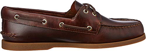 Sperry A/O 2-Eye, Náuticos para Hombre, Marrón (Braun (Amaretto), 39 EU