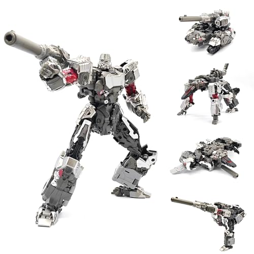 pufflingpal Deformation Robot Toy, Action Figure Toys 4 Modes for Kids Boys Girls
