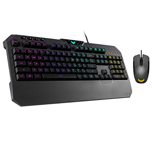 ASUS TUF Gaming Battle Box USB Gaming Keyboard Mouse Set Featuring A 6200