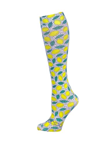 Hocsocx Lemons Socks Performance Liner Moisture-Wicking Protection for Field Hockey, Ice Hockey, and Soccer