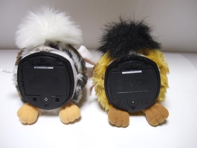 Amazon.co.jp: ヒョウ柄 ファービー 初代 イエロー＆ブラウン ホワイト