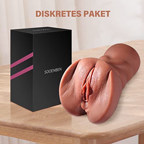 Masturbieren für Männer, 776g Taschenmuschi Realistisch Groß mit 3D Vagina, Klitoris Anal Masturbator Sex Spielzeug Solo, Realistische, Sexspielzeug – Bild 6