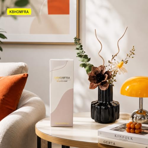 Difusor de Aroma Seda con Flor Secas y Vaso Cerámico 60ml miniatura 4