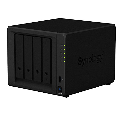 Preisvergleich Produktbild Synology DS918+-4G 4-Bay 10TB Bundle mit 1x 10TB HUH721010ALE604