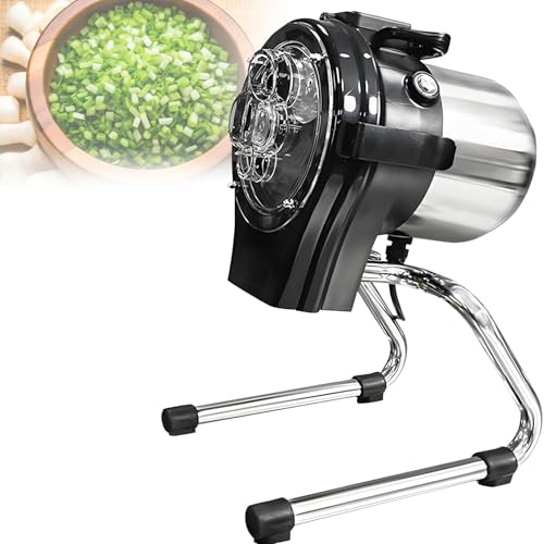 Cortador eléctrico comercial para verduras, 6000 RPM