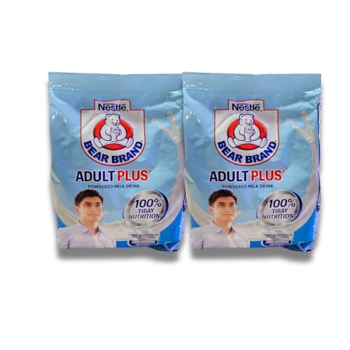 Bear Brand Adult Plus Powdered Milk Drink 300g (2 packs), 10.5 Ounce (Pack of 1) image 2