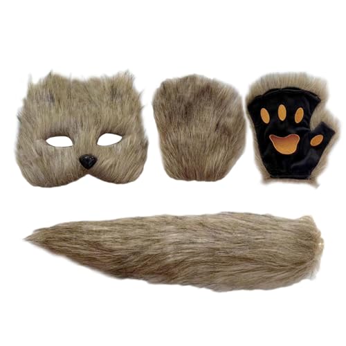 Masque d'animaux d'Halloween pour briller lors du spectacle de la mascarade sur scène