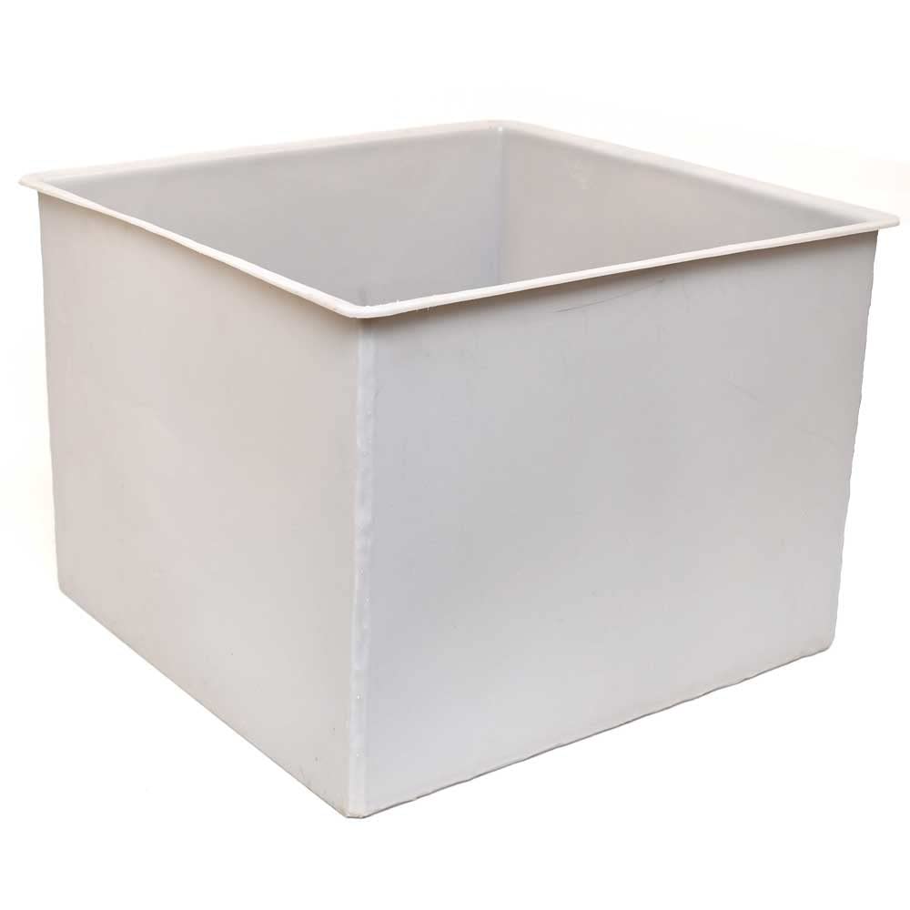 Marine Boat Livewell Tank | 18 Gallon 21 1/4 x 20 1/4 Inch Gray Poly