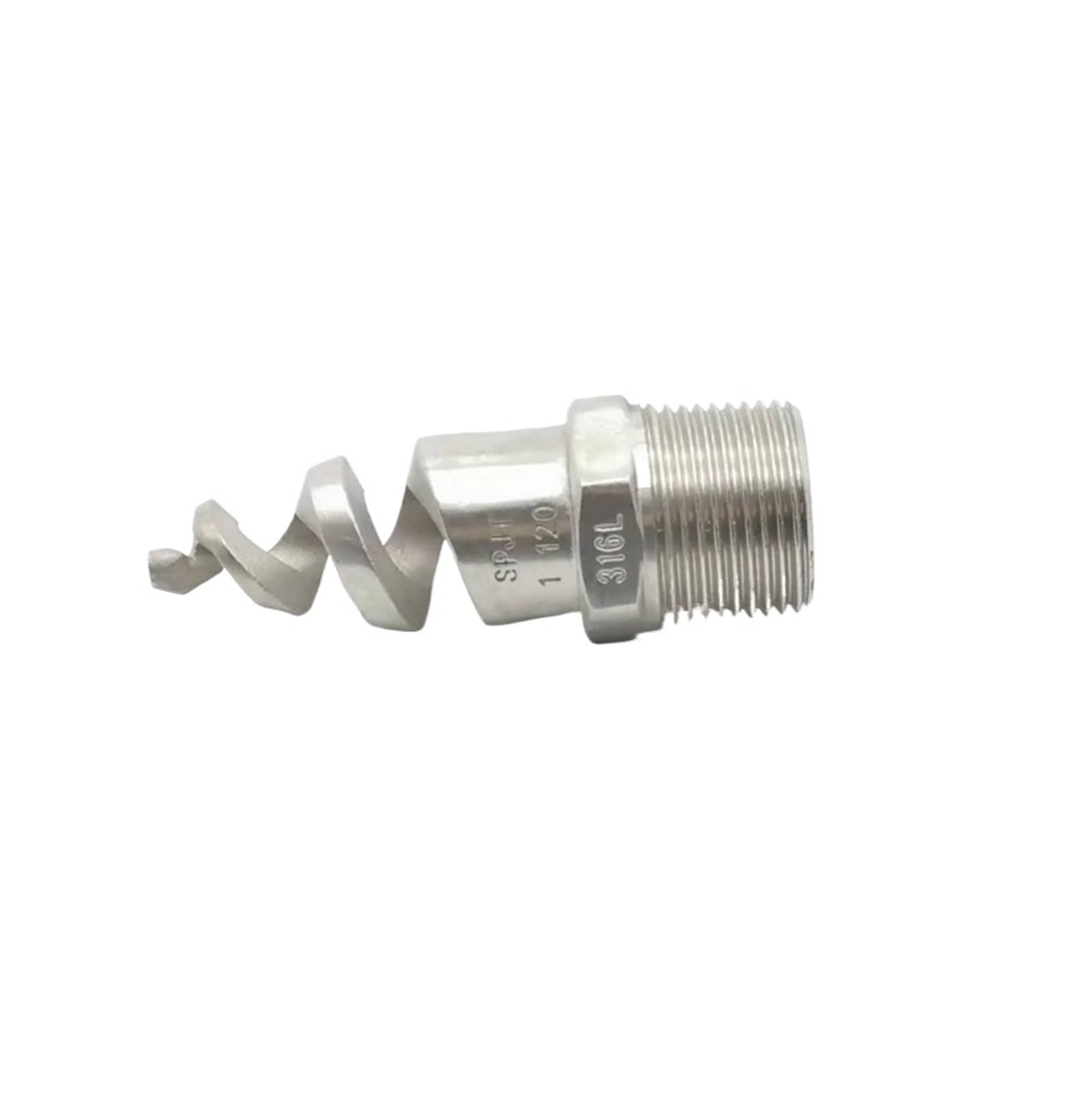 Ugello atomizzatore a cono a spirale in acciaio inossidabile 304 | Spruzzo nebulizzatore da 1/4 a 1 pollice: pulizia del raffreddamento, irrigazione a soppressione(1'')