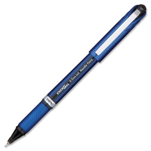 Bolígrafos Pentel EnerGel NV Punta Fina 0.5 mm Tinta Negra Pack 25